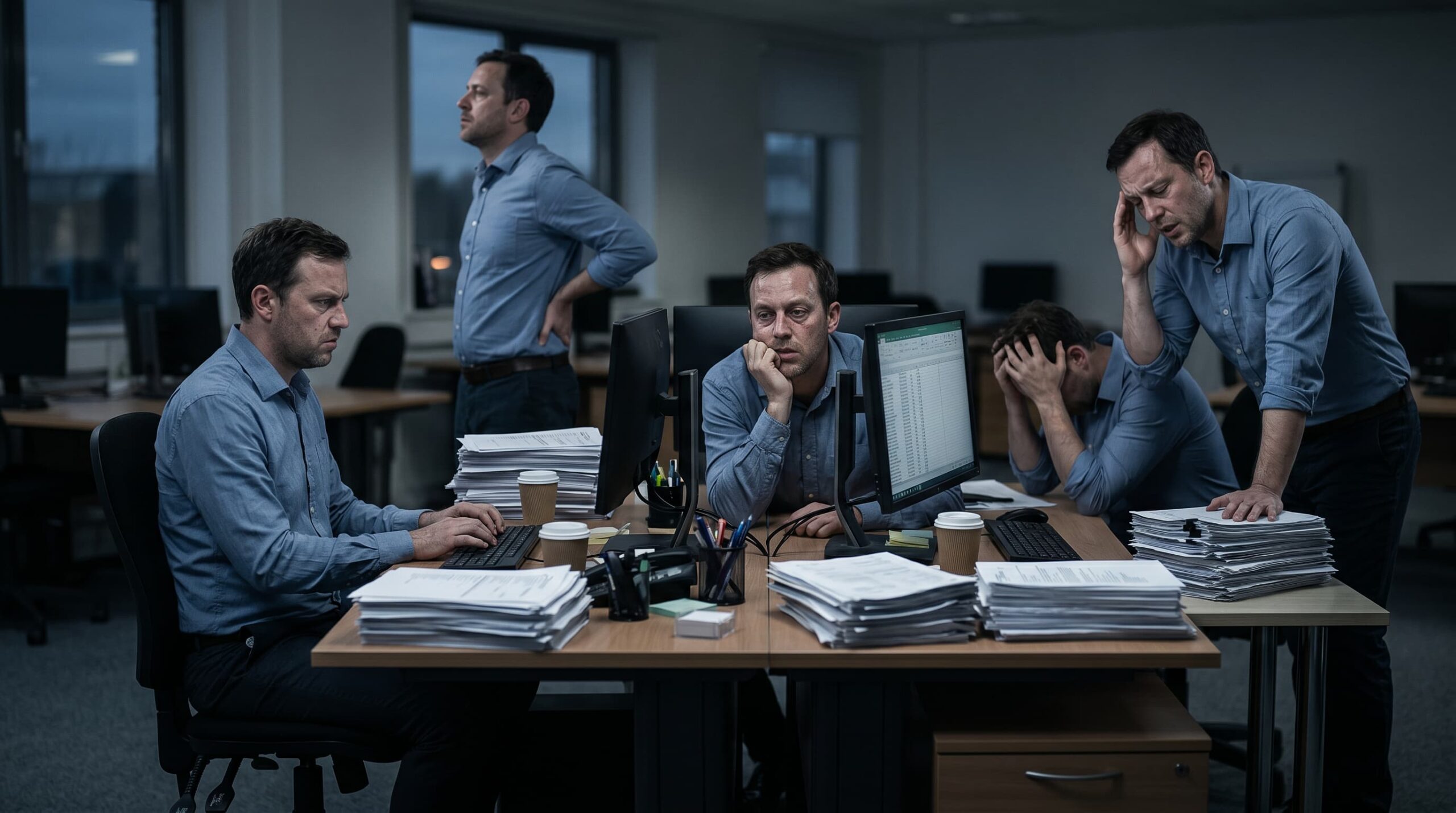 Ambientes de trabalho disfuncionais e desgaste psicológico